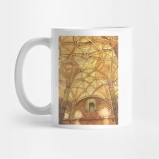 Mosteiro dos Jerónimos. Jerónimos Monastery. watercolor Mug